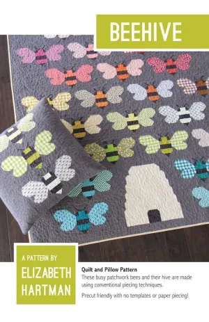 Elizabeth Hartman - Beehive - Quilt & Pillow Pattern
