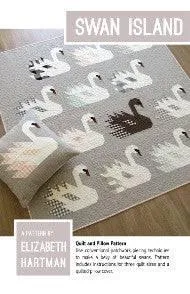 Elizabeth Hartman - Swan Island - Quilt & Pillow Pattern