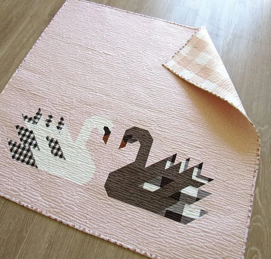 Elizabeth Hartman - Swan Island - Quilt & Pillow Pattern