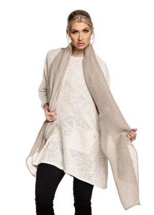 Eloisa Scarf in Latte