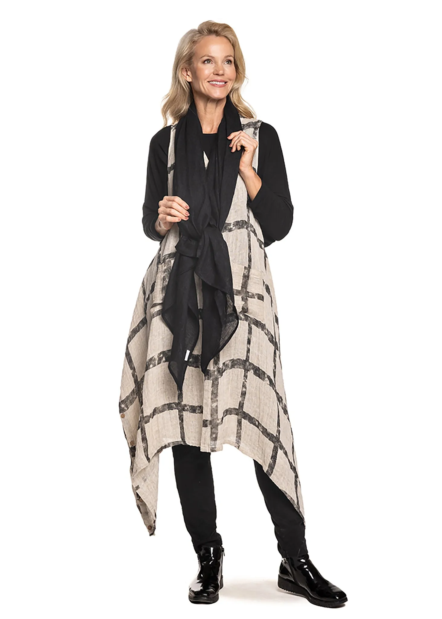 Eloisa Scarf in Onyx
