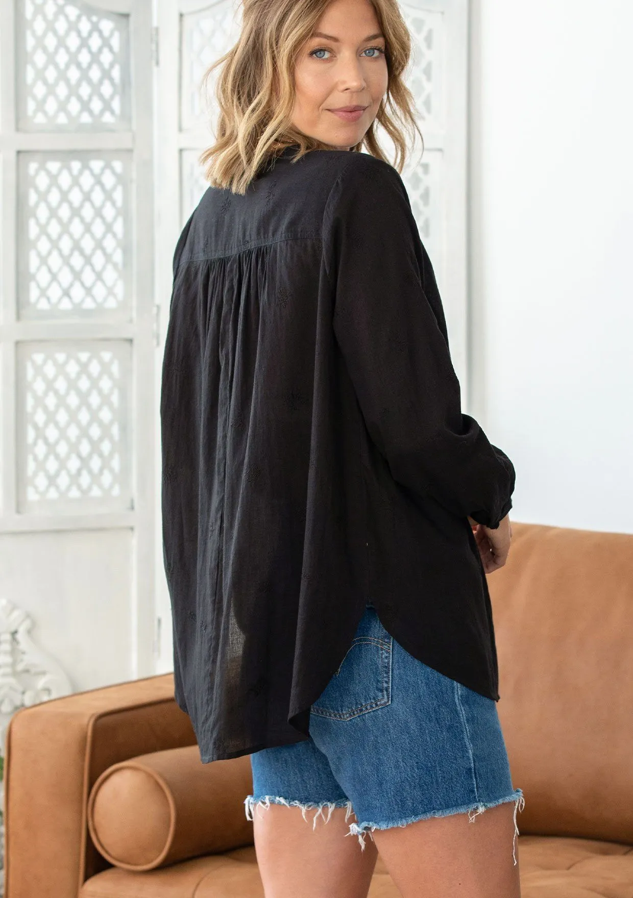 Ethereal Button Front Top