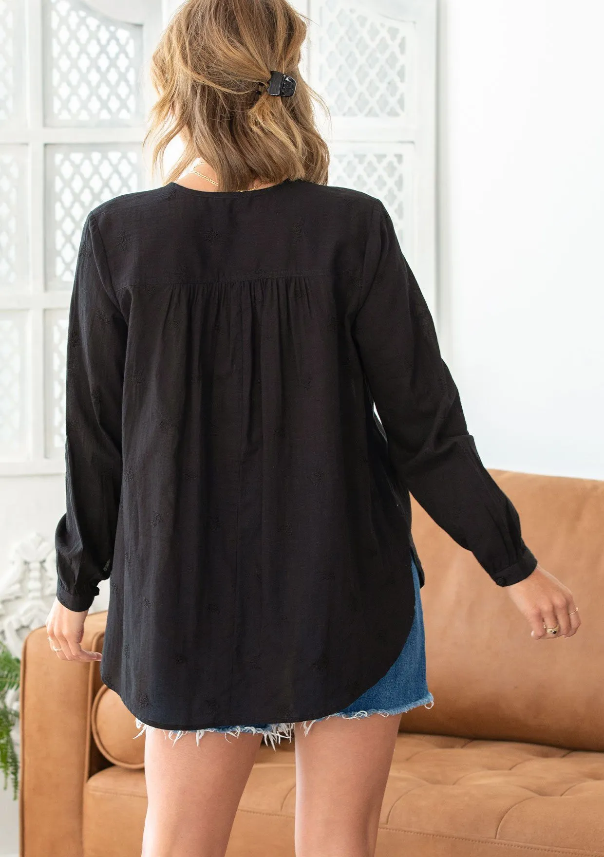 Ethereal Button Front Top