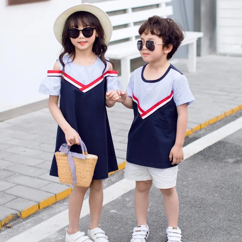 Family Matching Patchwork Outfit