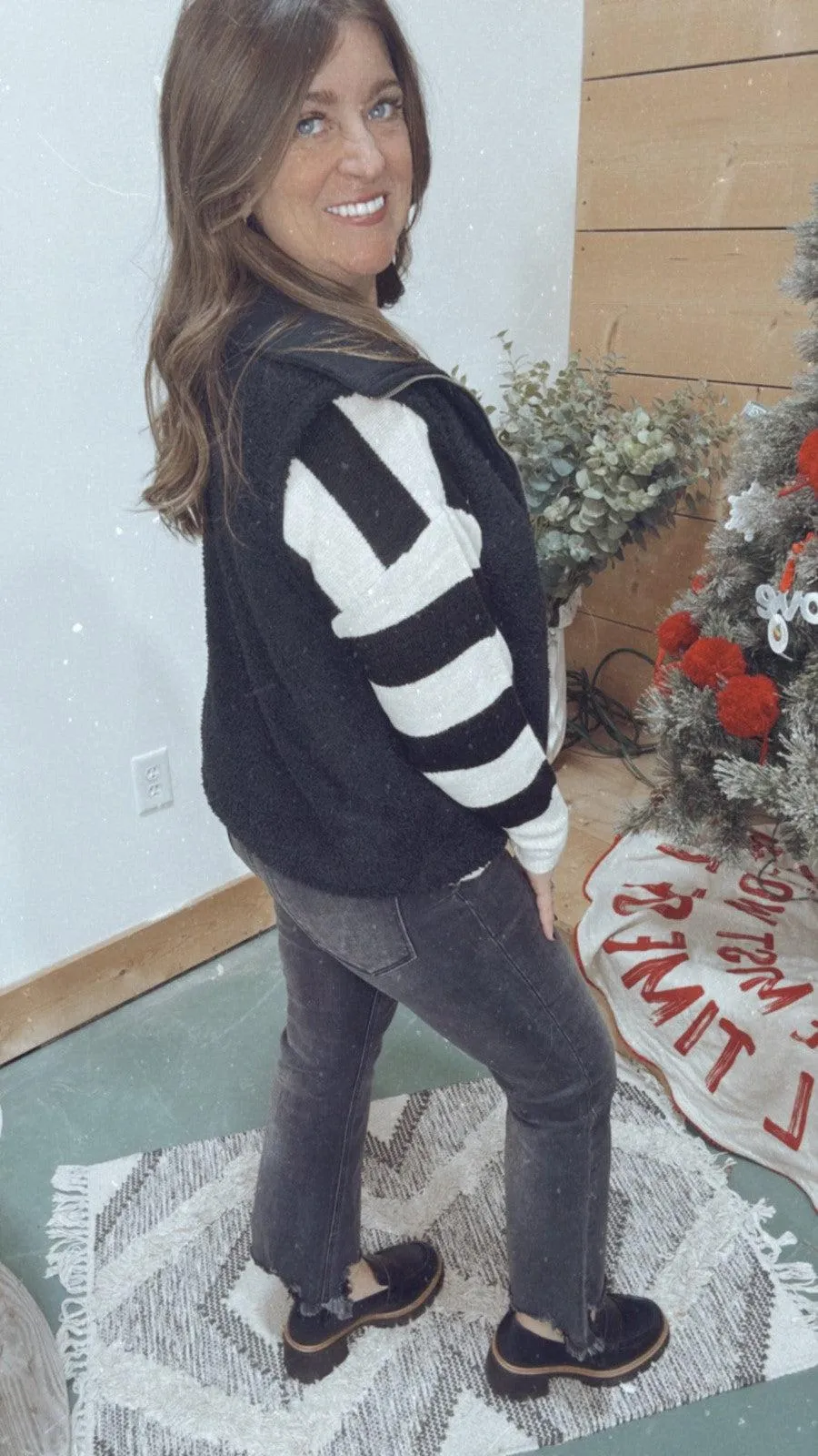 Favorite Sherpa Vest in Black