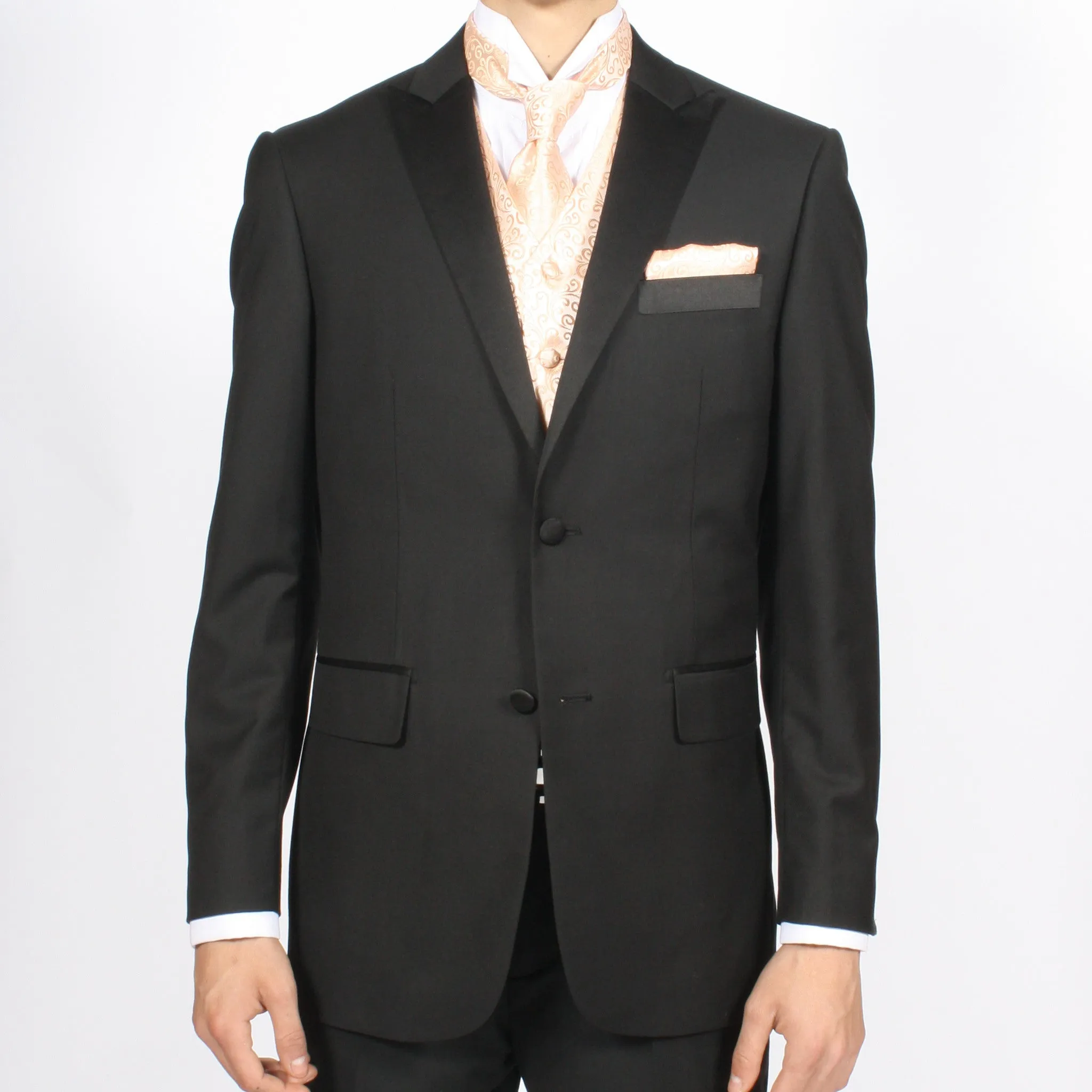 Ferrecci Mens PV50-7 Peach Vest Set