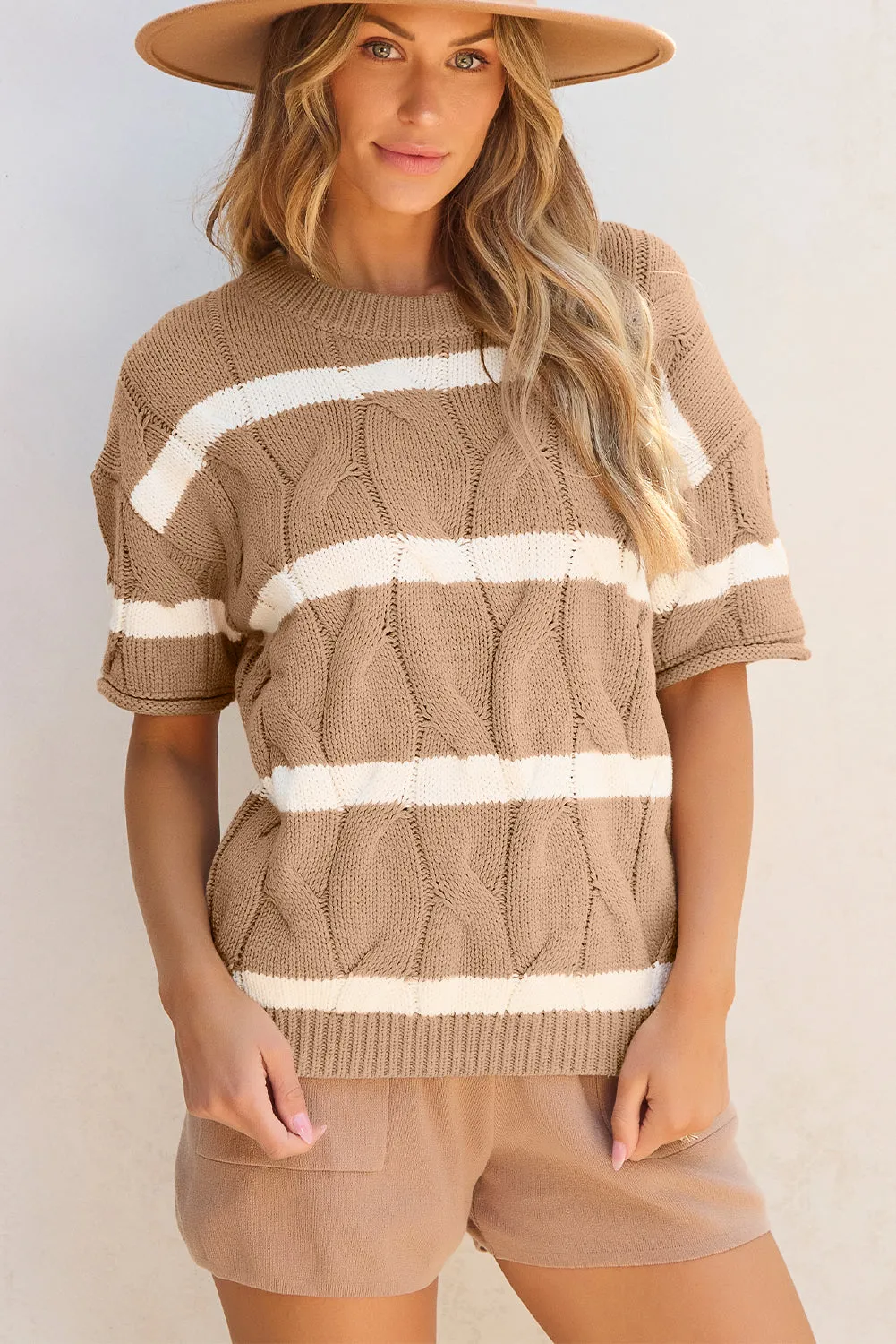 (Final Sale) Whitney Cable Knit Sweater