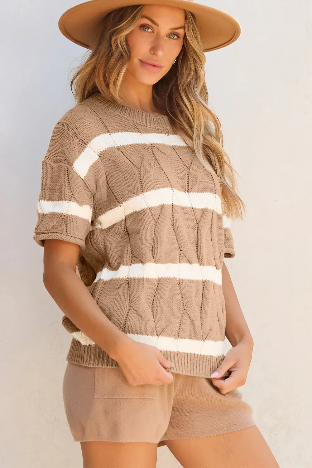 (Final Sale) Whitney Cable Knit Sweater
