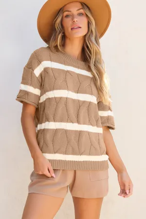 (Final Sale) Whitney Cable Knit Sweater