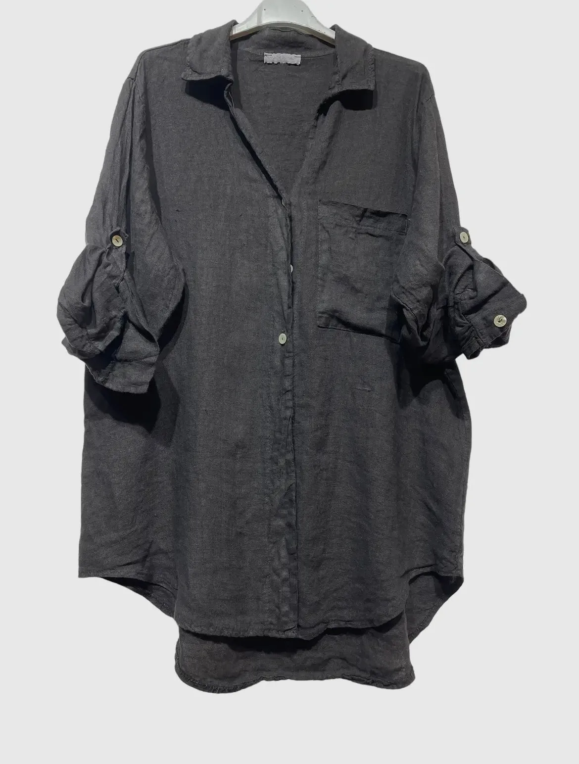 Francesca Linen Top