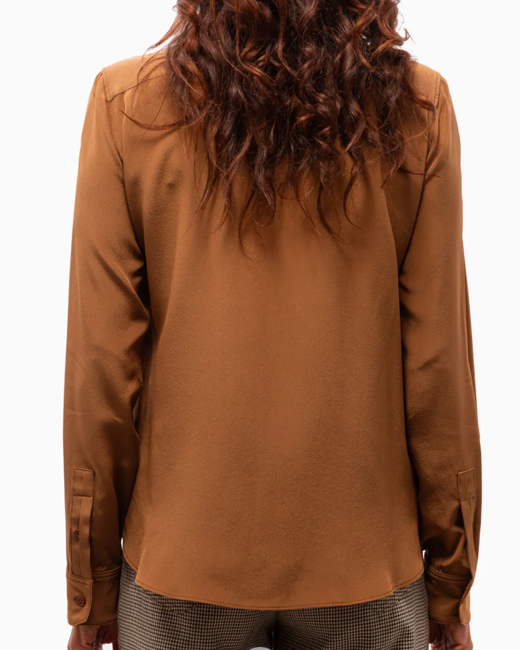 GAIA SLIM SHIRT IN COPPER