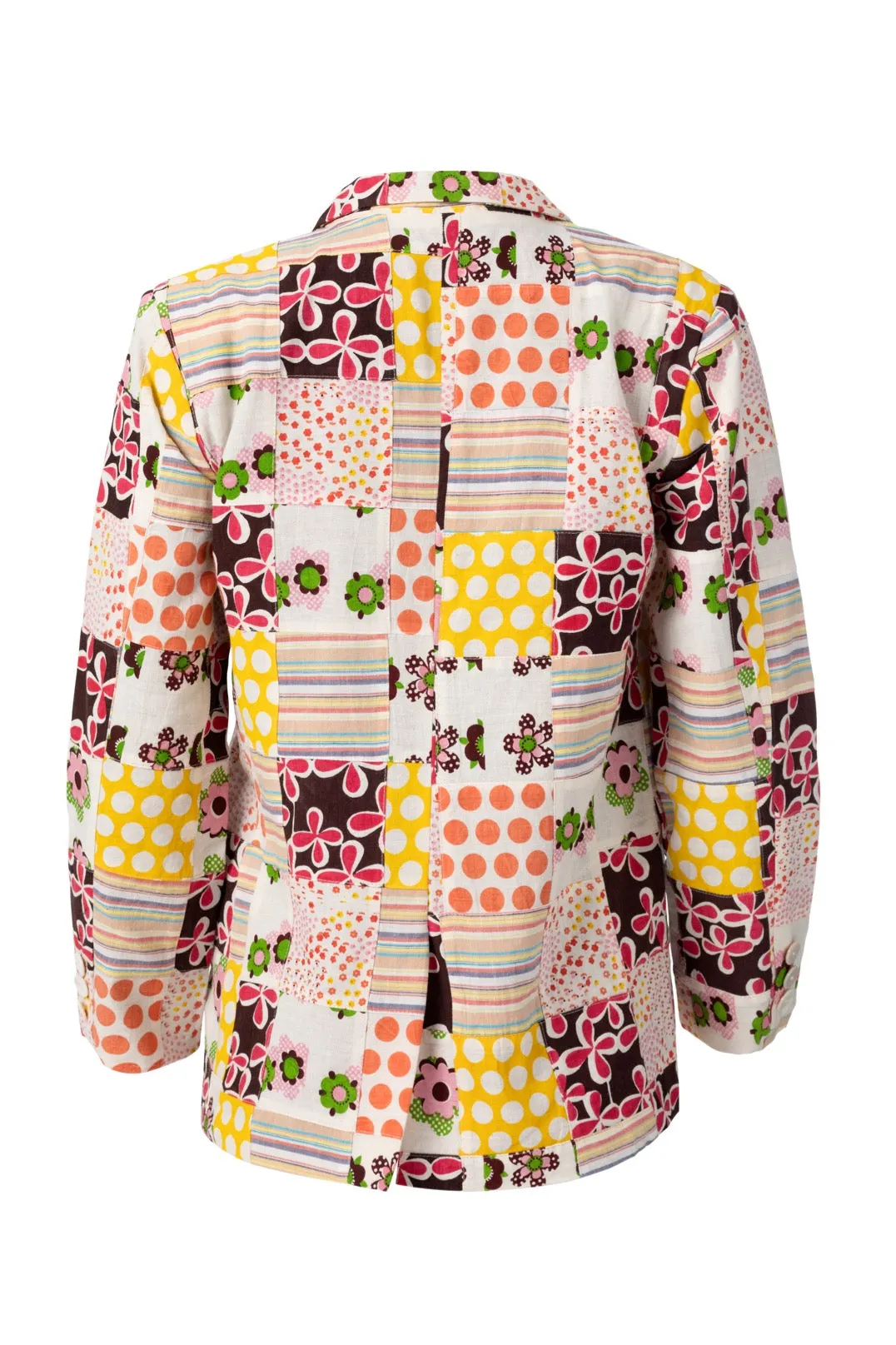 Georgette Preppy Patch Blazer
