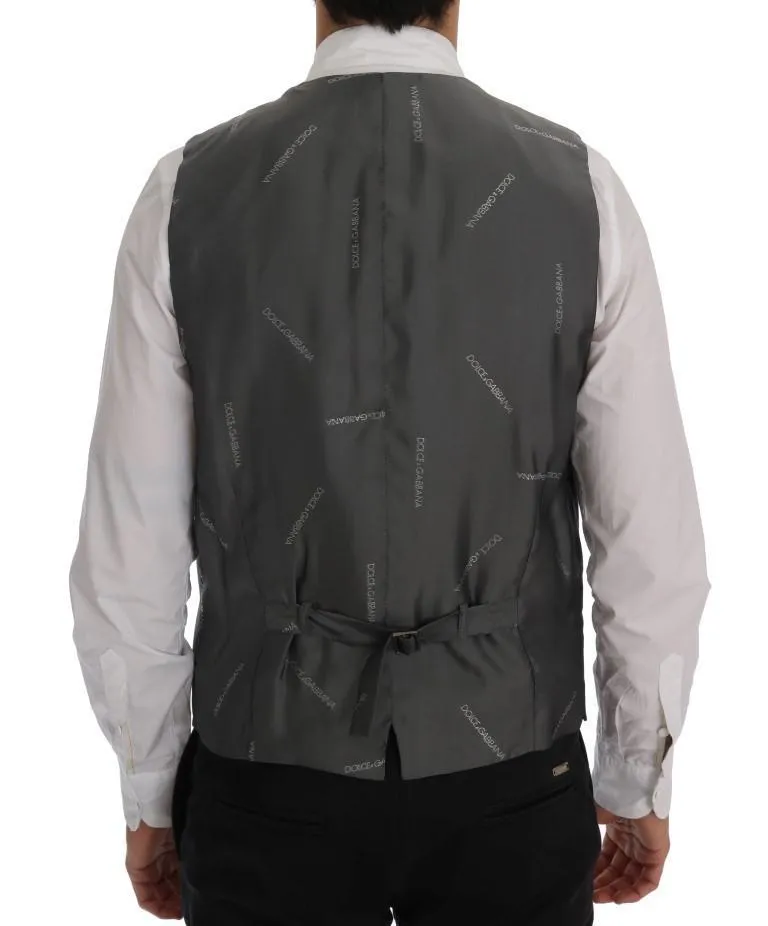 Gray STAFF Cotton Rayon Vest