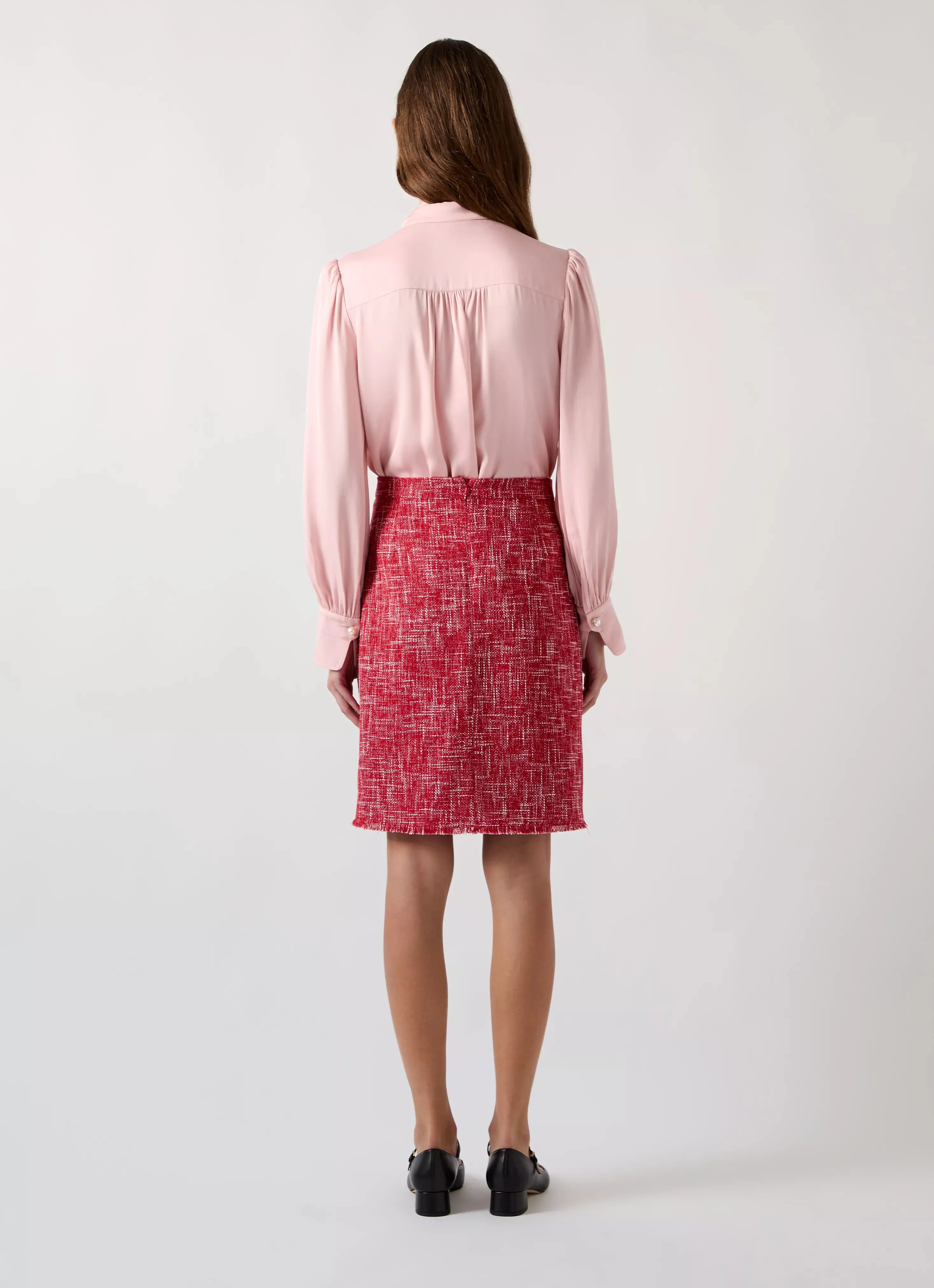 HALL TIE NECK BLOUSE