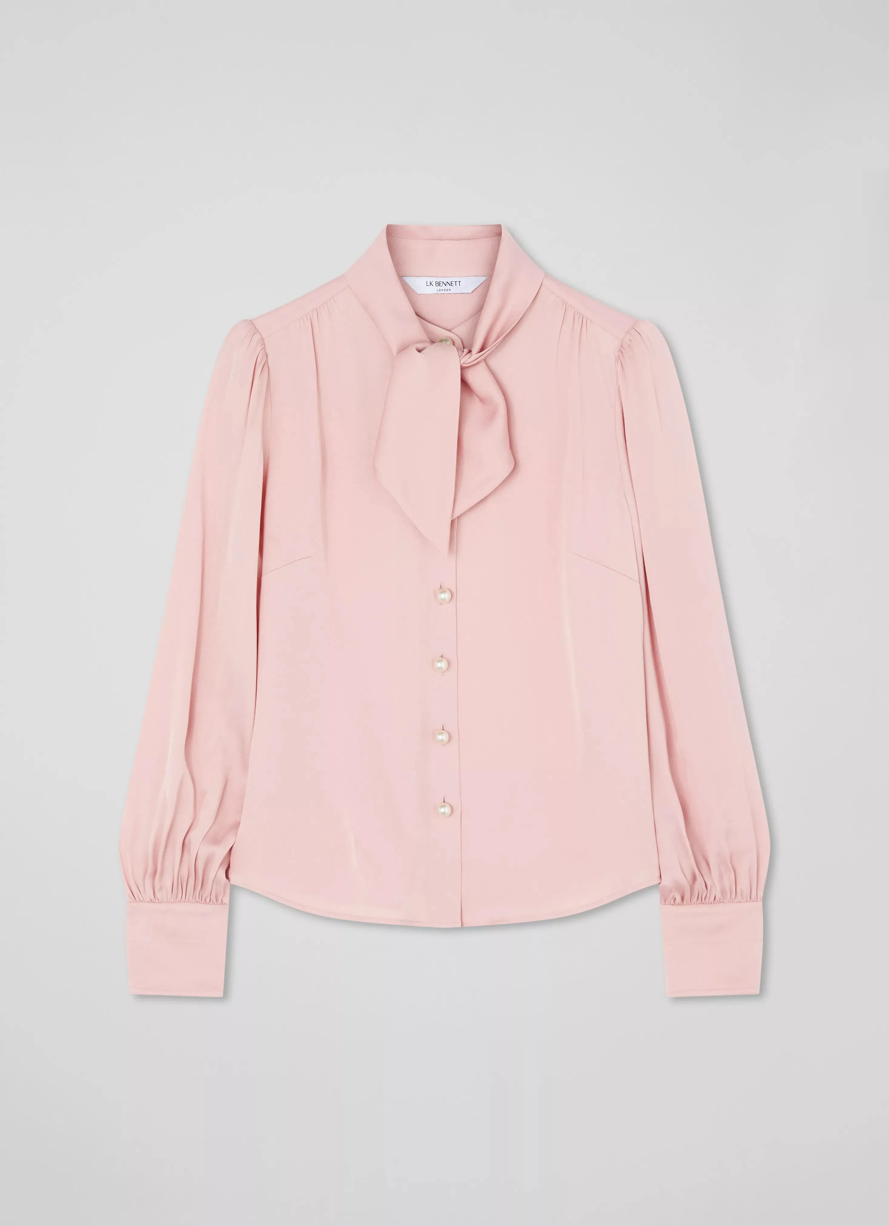 HALL TIE NECK BLOUSE
