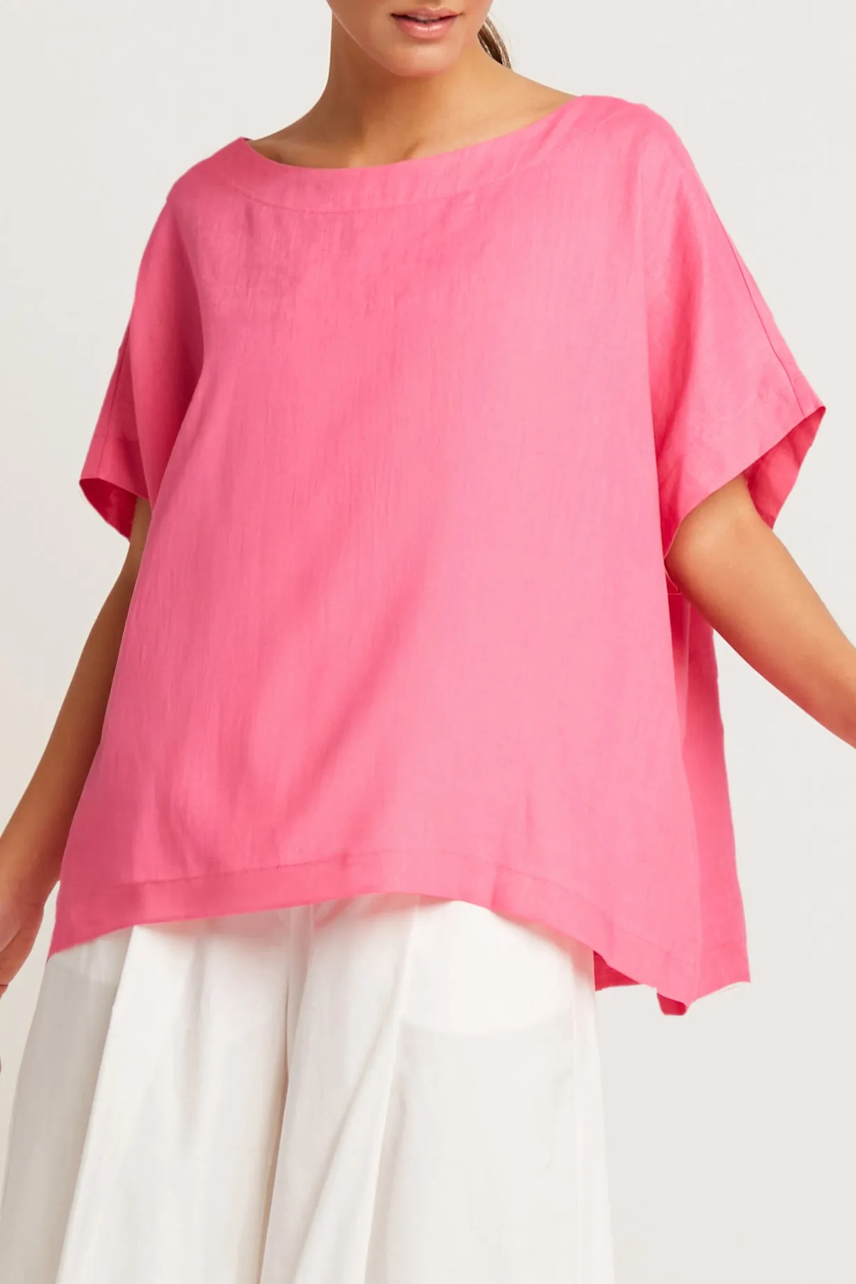 Handkerchief Linen Butterfly Tee