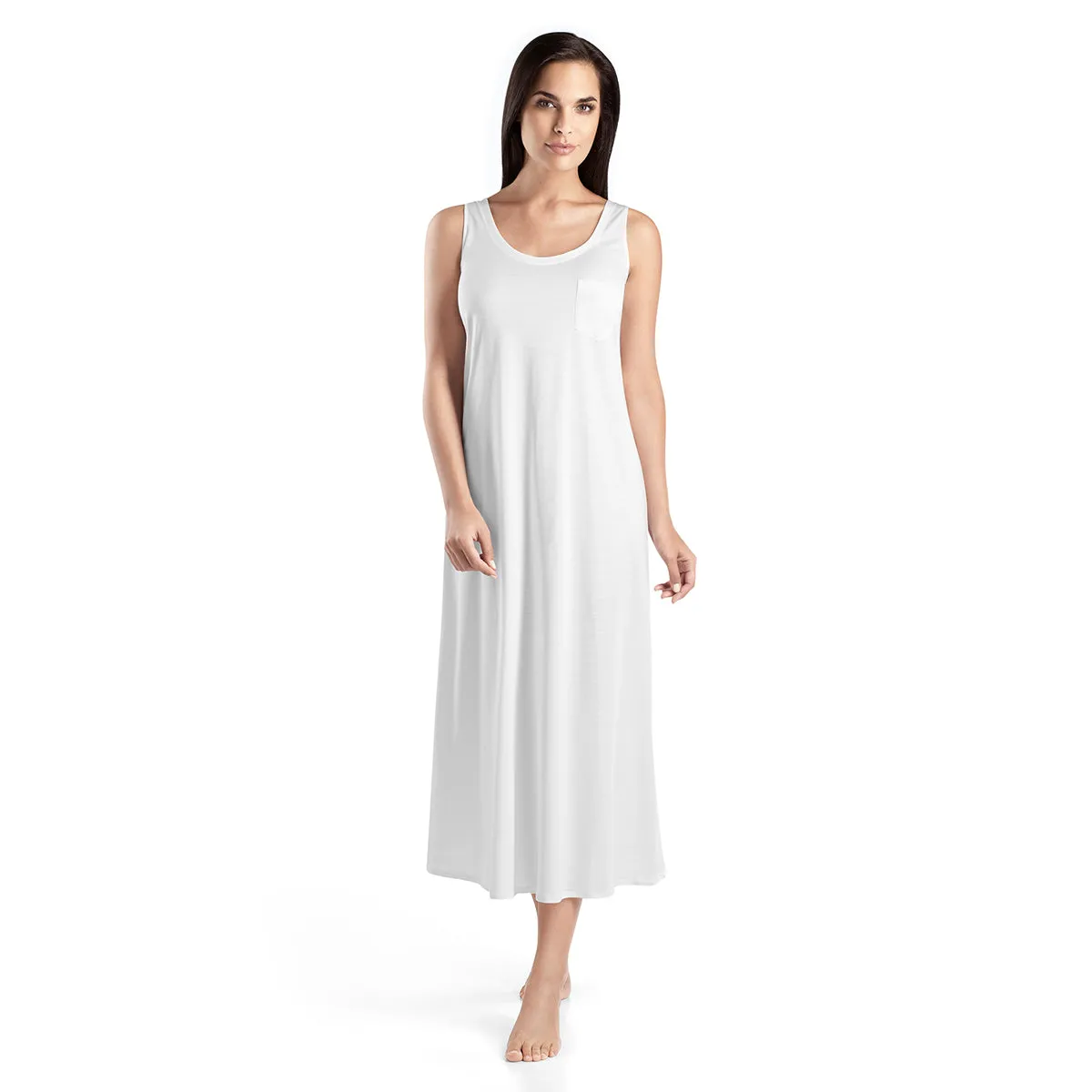 Hanro Cotton Deluxe Tank Gown