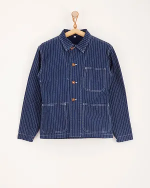Henri Jacket in Indigo Wabash