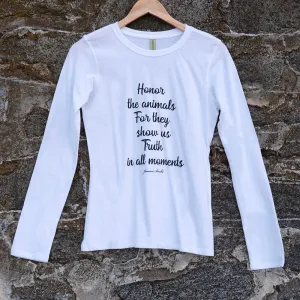Honor the animals - Women's - Long Sleeve