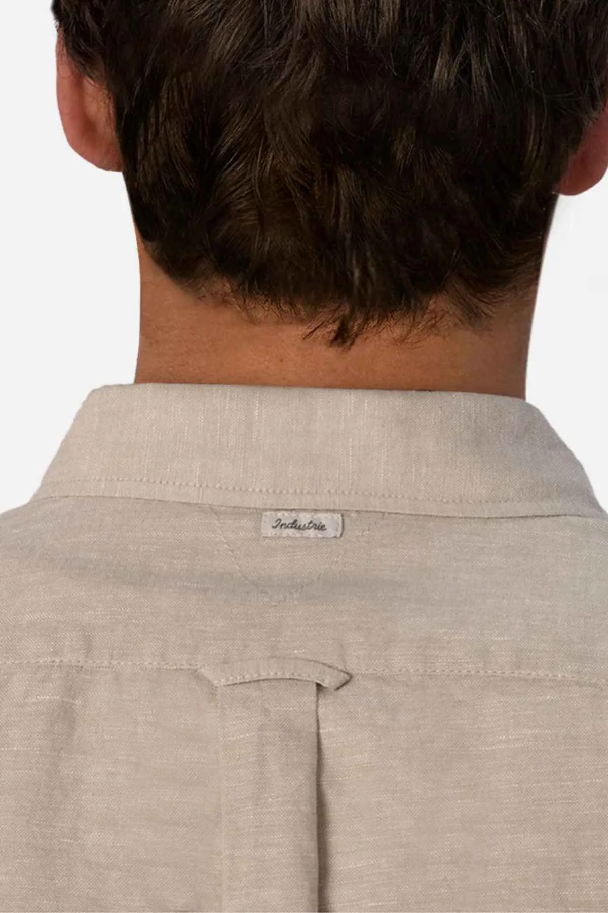 Industrie The Tennyson Linen Blend Shirt