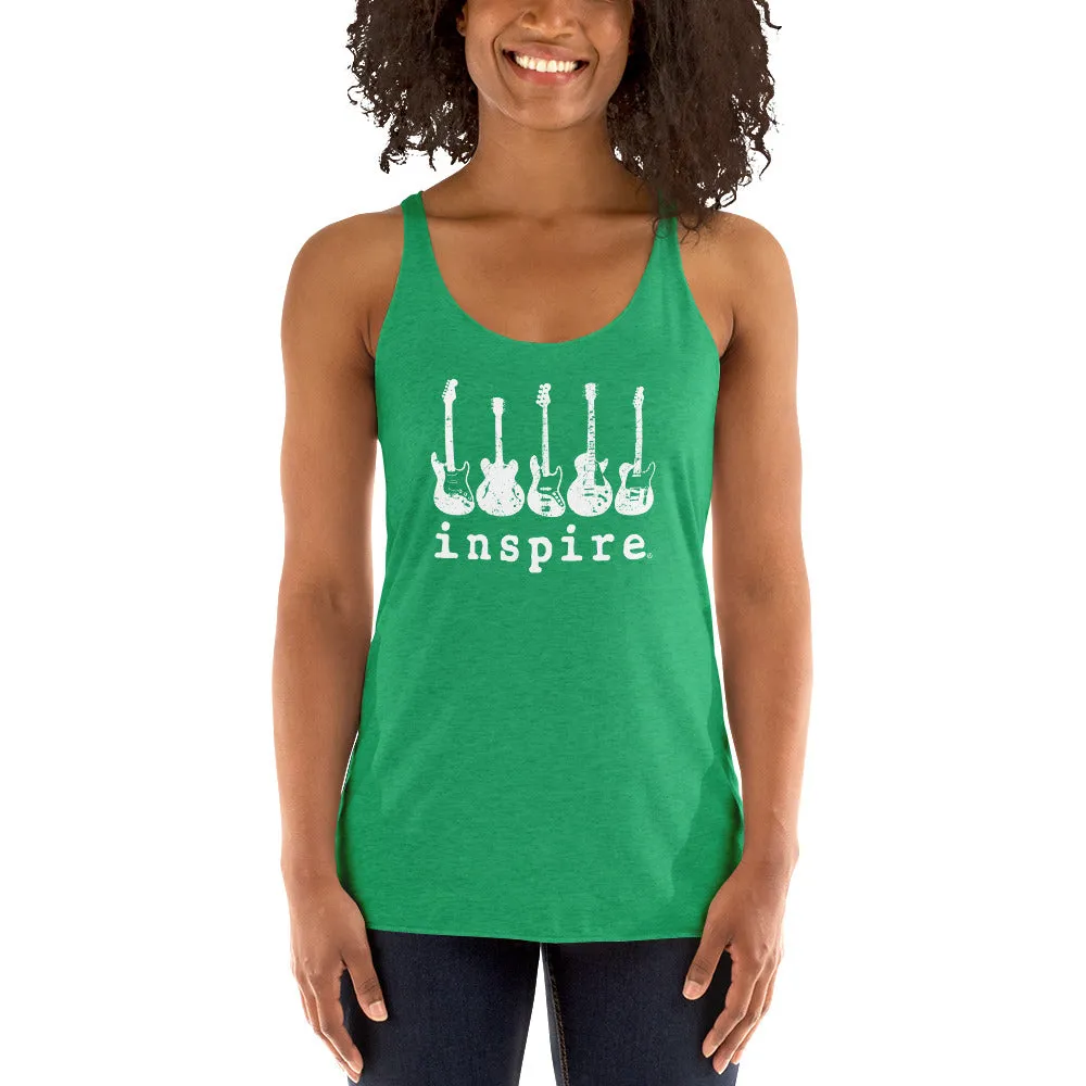inspire Guitar Women's Racerback Tank