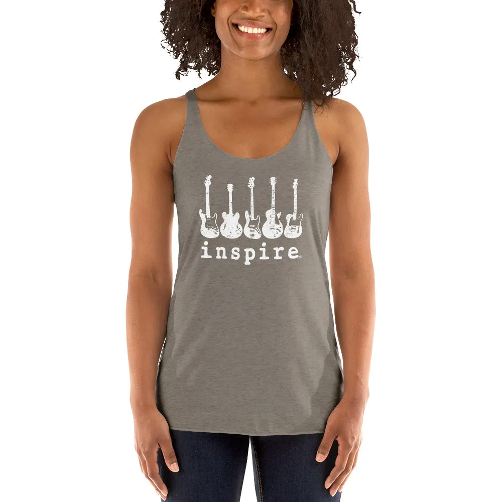 inspire Guitar Women's Racerback Tank