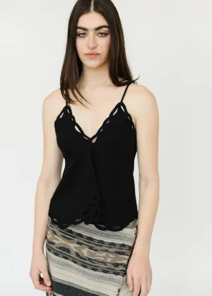 Isabel Marant Étoile Tomeki Top in Faded Black
