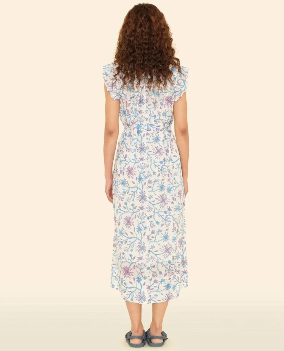 Ivory Blue April Dress