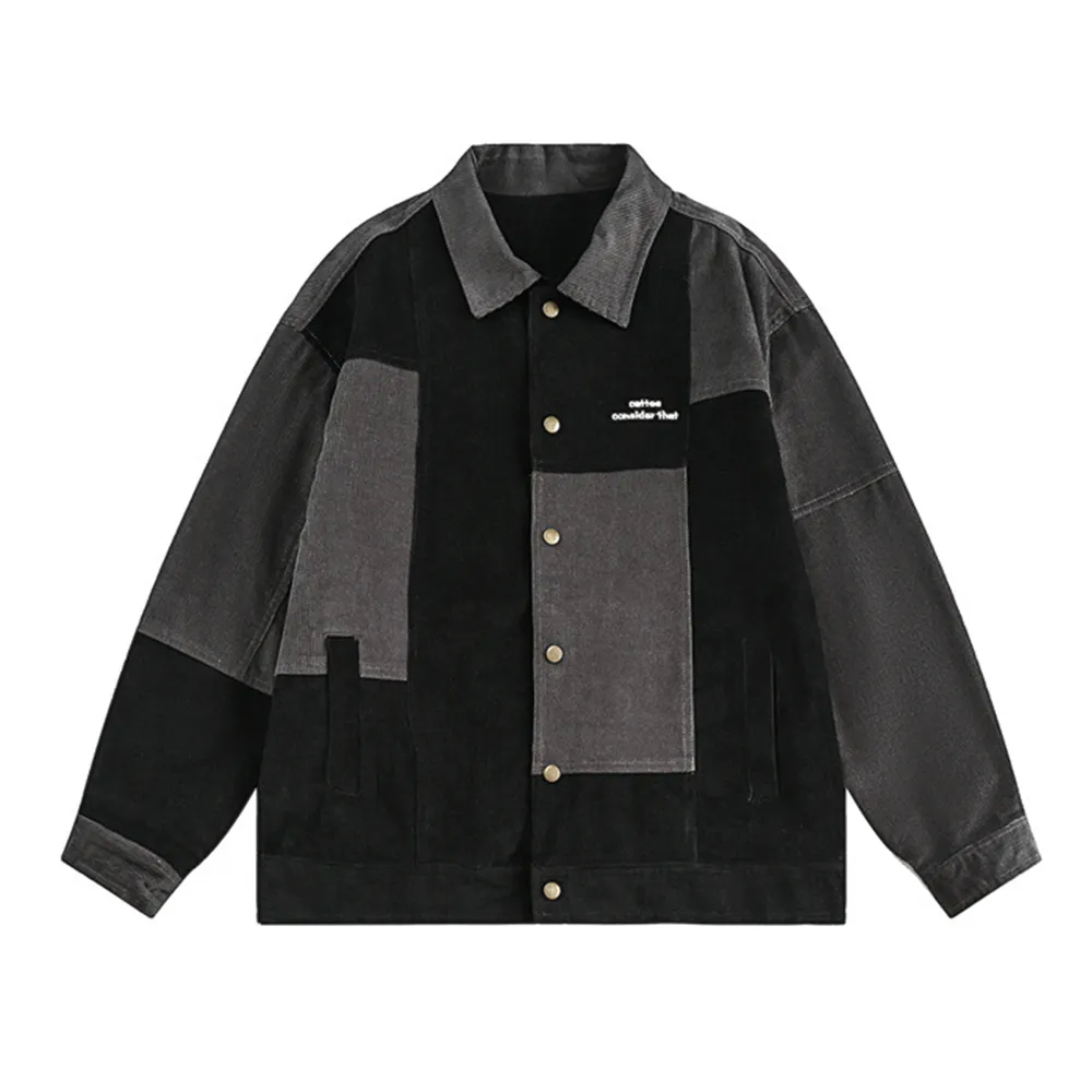 Japanese Patchwork Corduroy Jacket