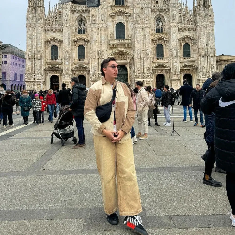 Japanese Patchwork Corduroy Jacket