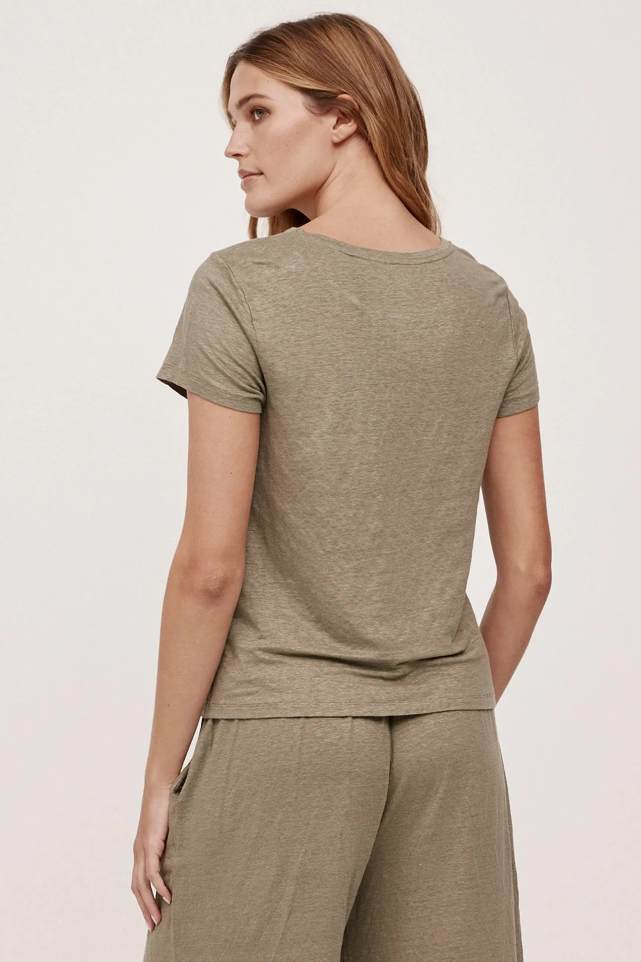 JAYNE LINEN CREW NECK