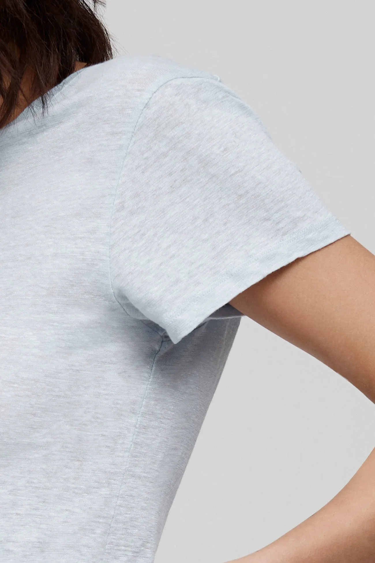 JAYNE LINEN CREW NECK