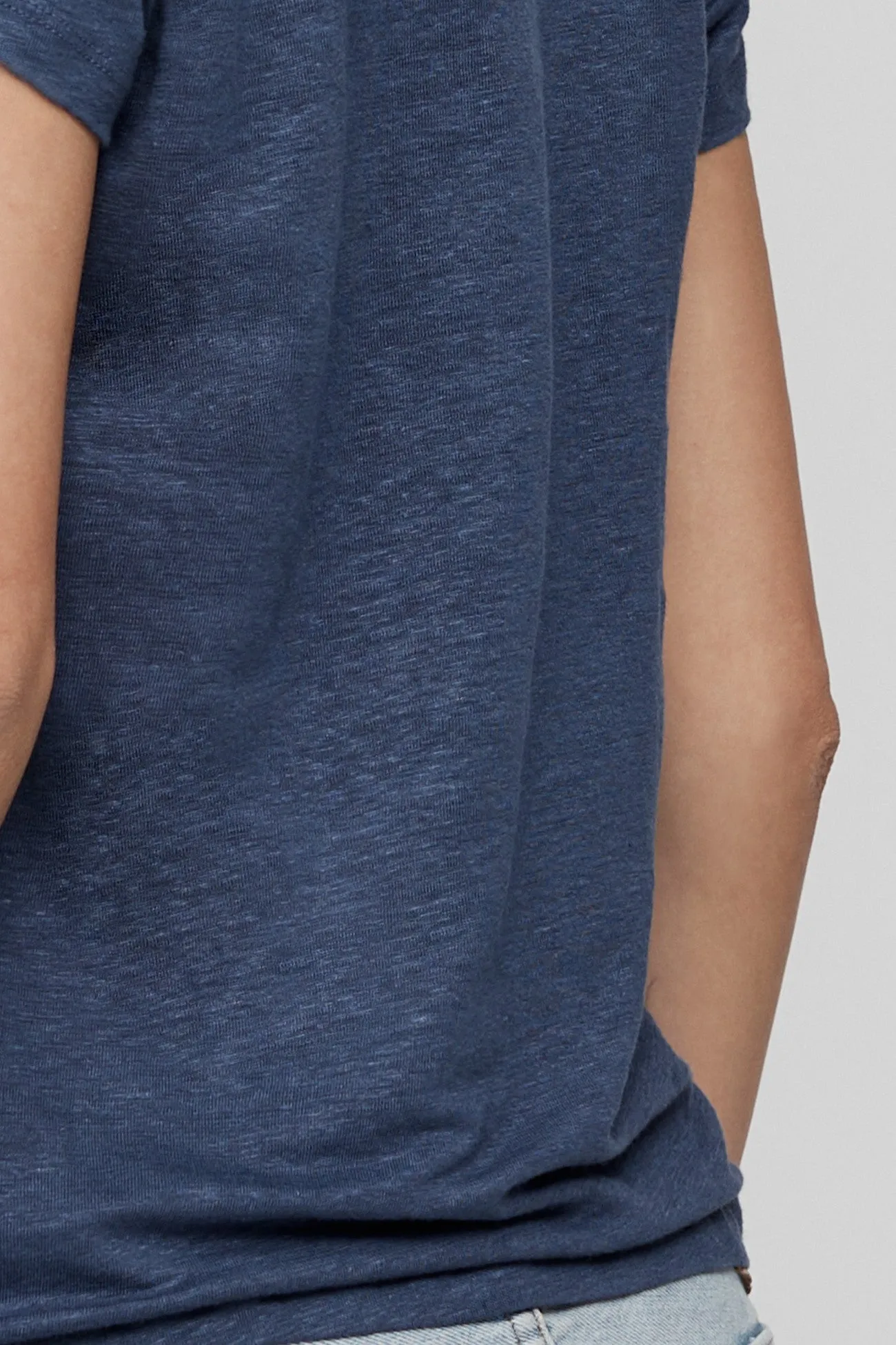 JAYNE LINEN CREW NECK
