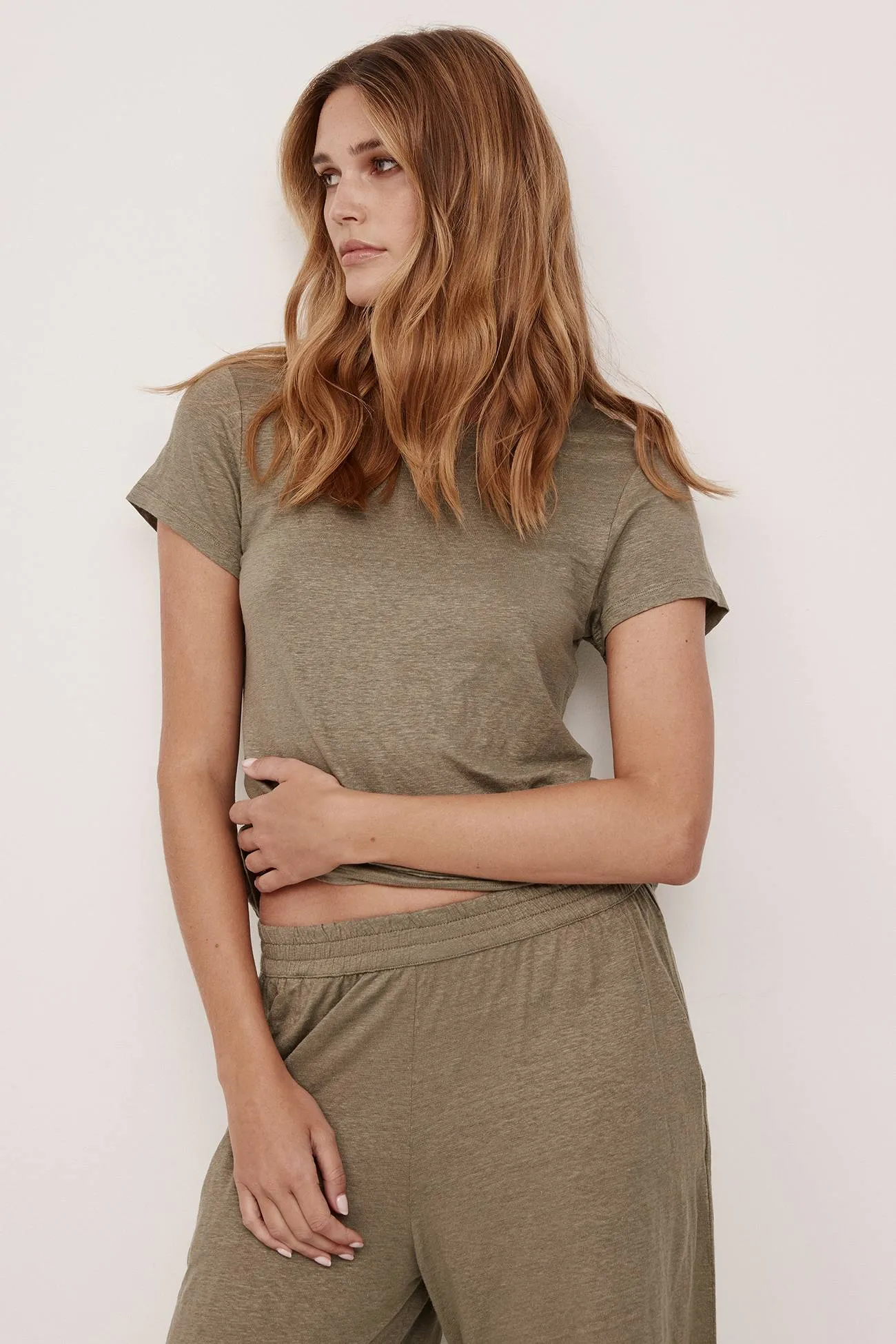 JAYNE LINEN CREW NECK