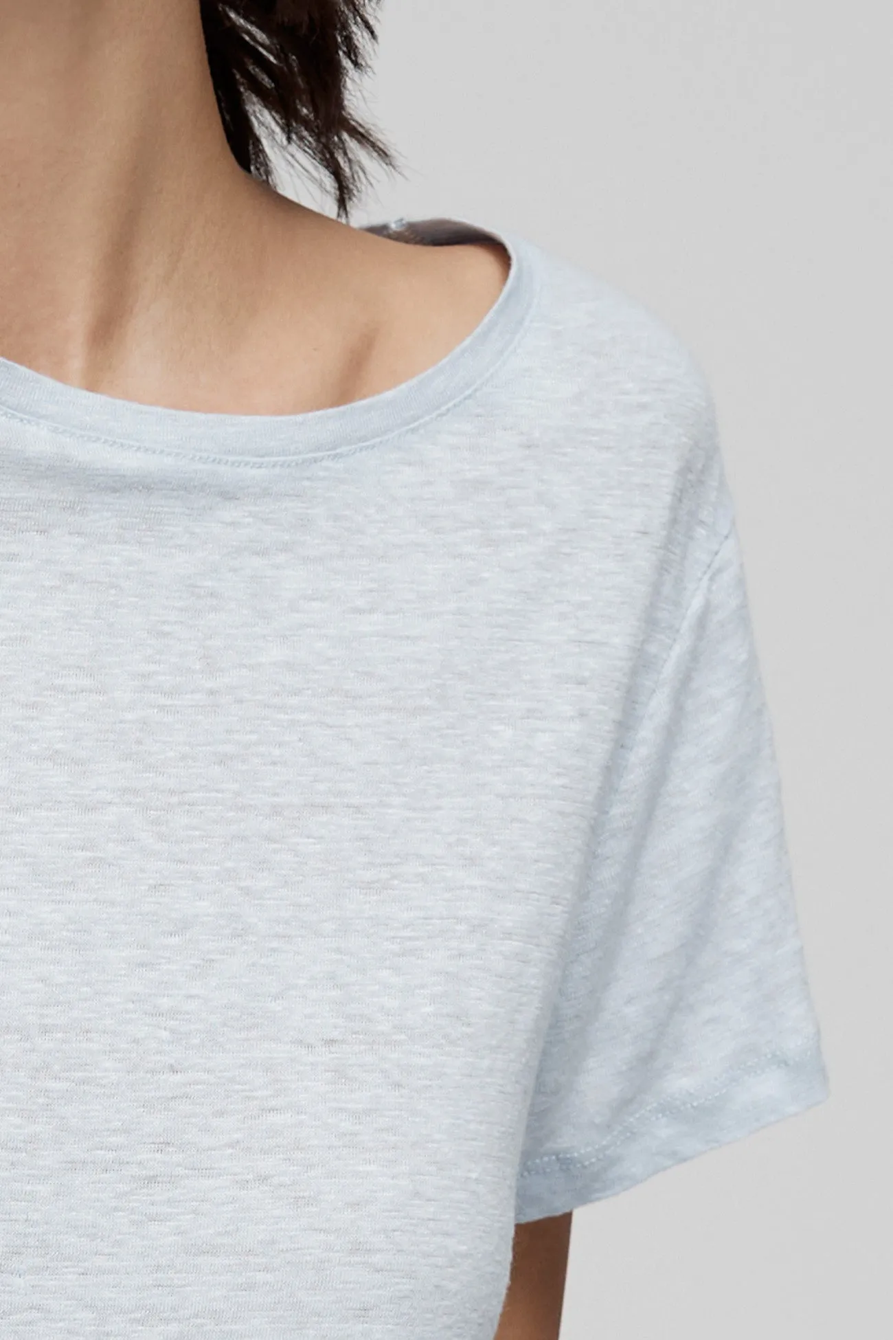 JAYNE LINEN CREW NECK