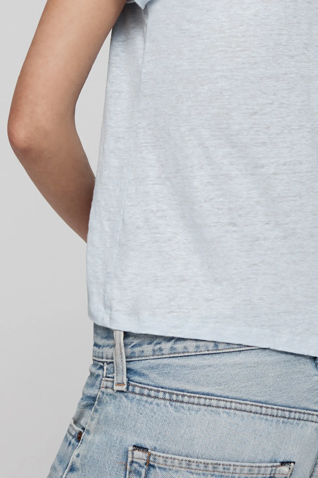 JAYNE LINEN CREW NECK