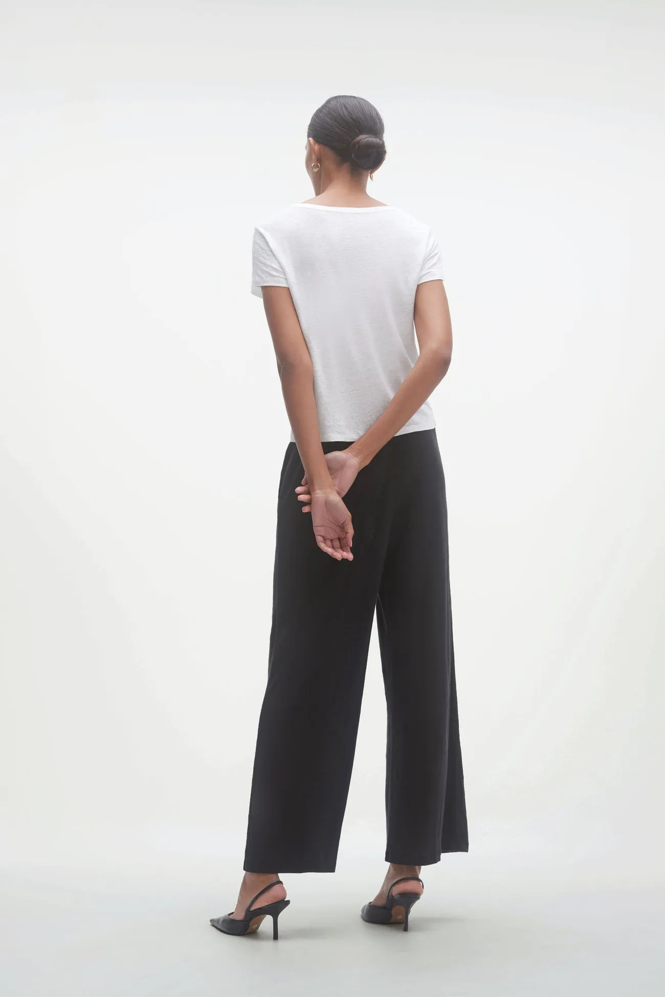JAYNE LINEN CREW NECK