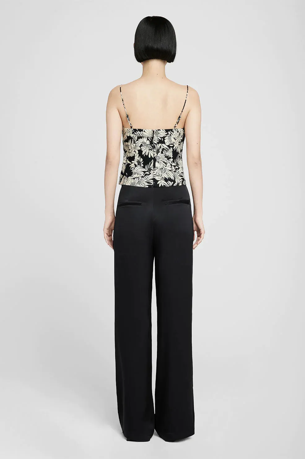 Keiran Top - black floral