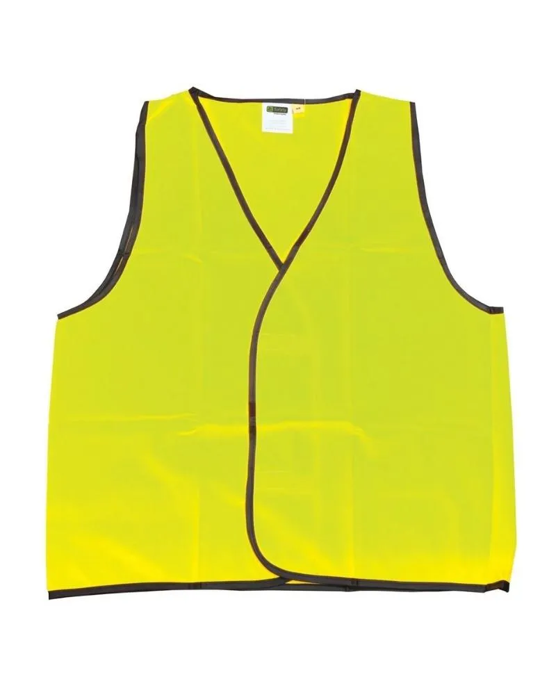 Kids Hi Vis Day Safety Vest - Yellow