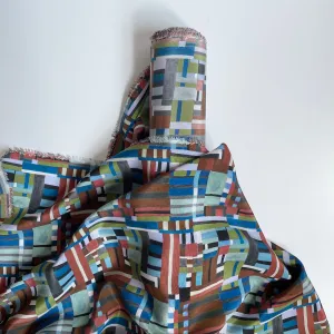 Liberty Fabrics Kensington Silk Crepe de Chine - Patchwork Canvas C