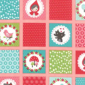 Lil Red Patchwork in Pink by Stacy Iset Hsu for Moda Fabrics