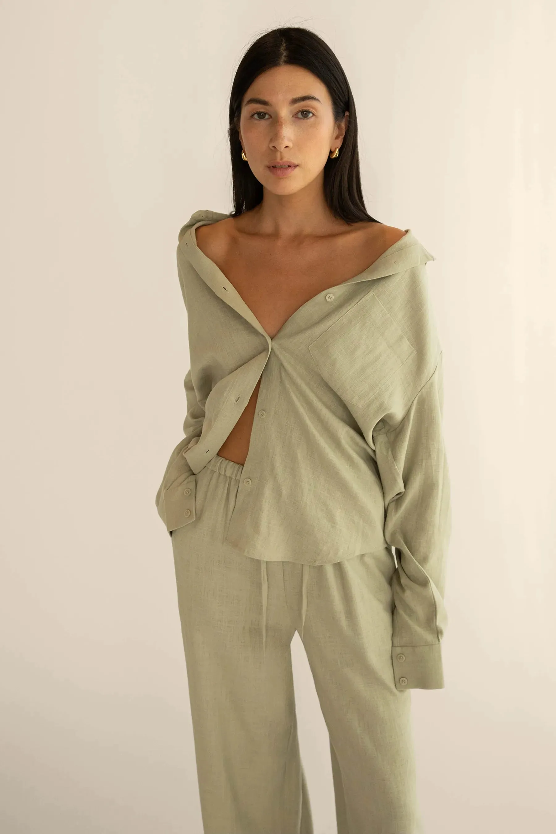 Linen Blend Shirt