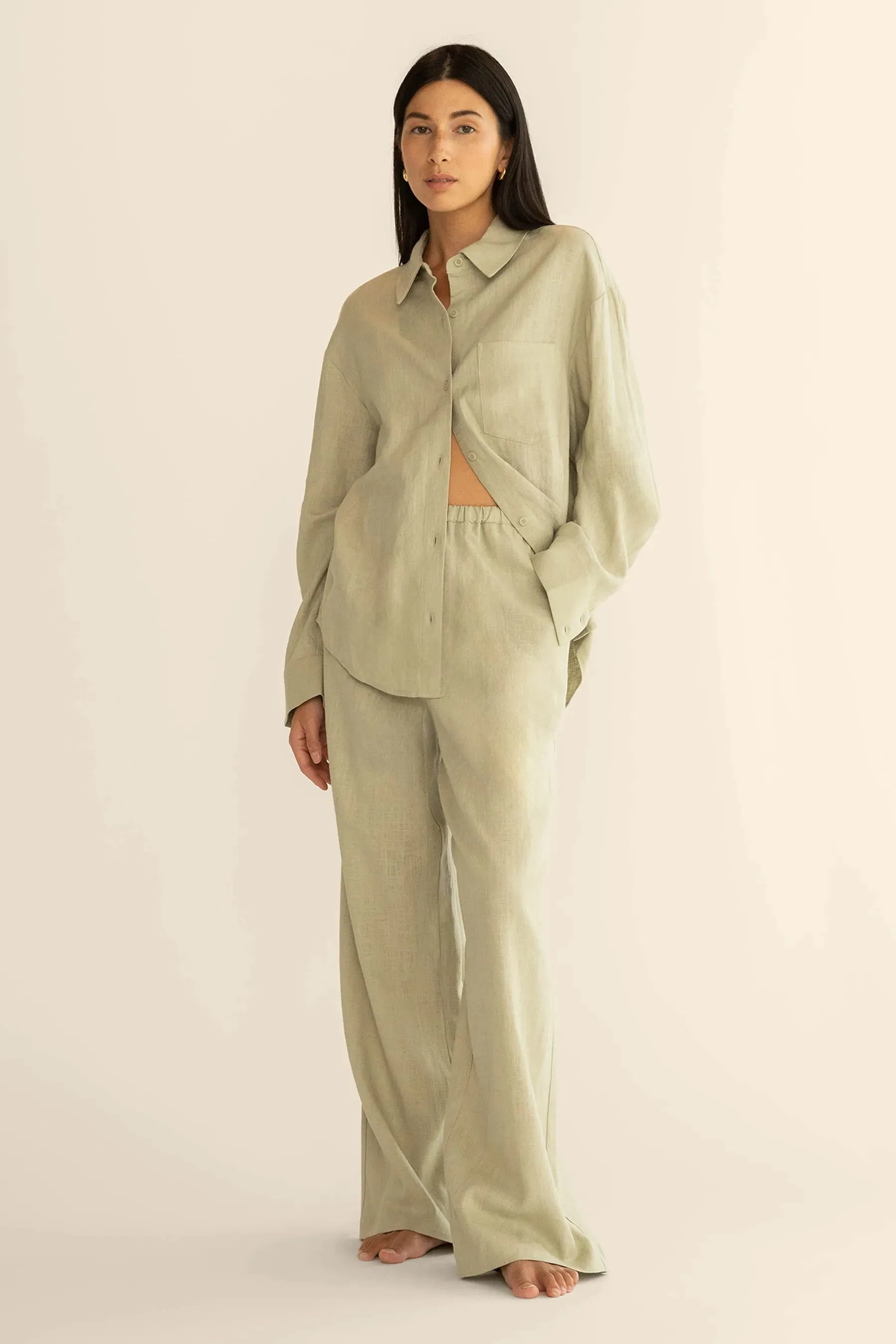 Linen Blend Shirt