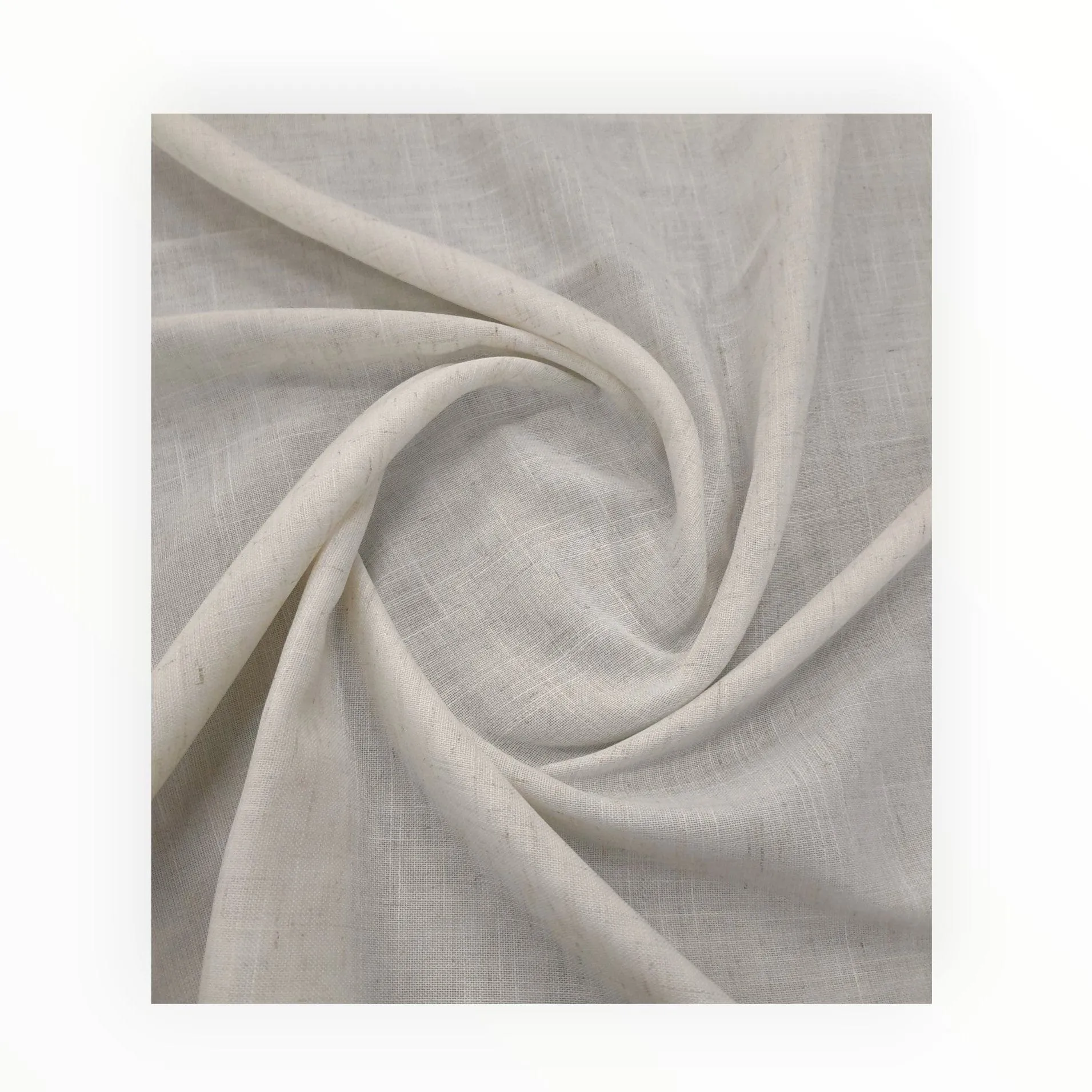 Linen Sheer Voile Natural 280 cm