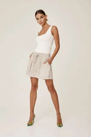Linen Utility Short