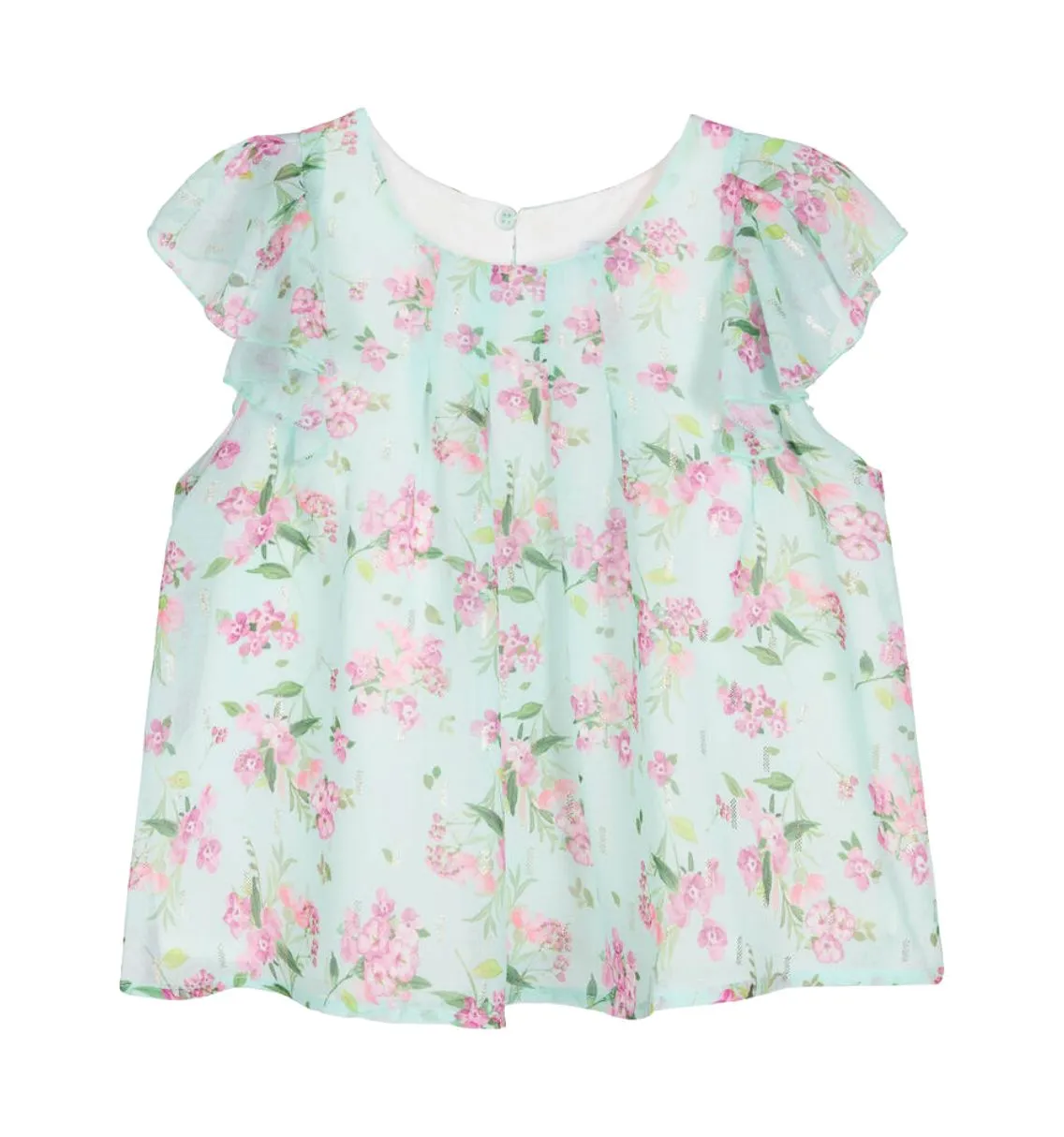 Losan Water Green Voile Shirt