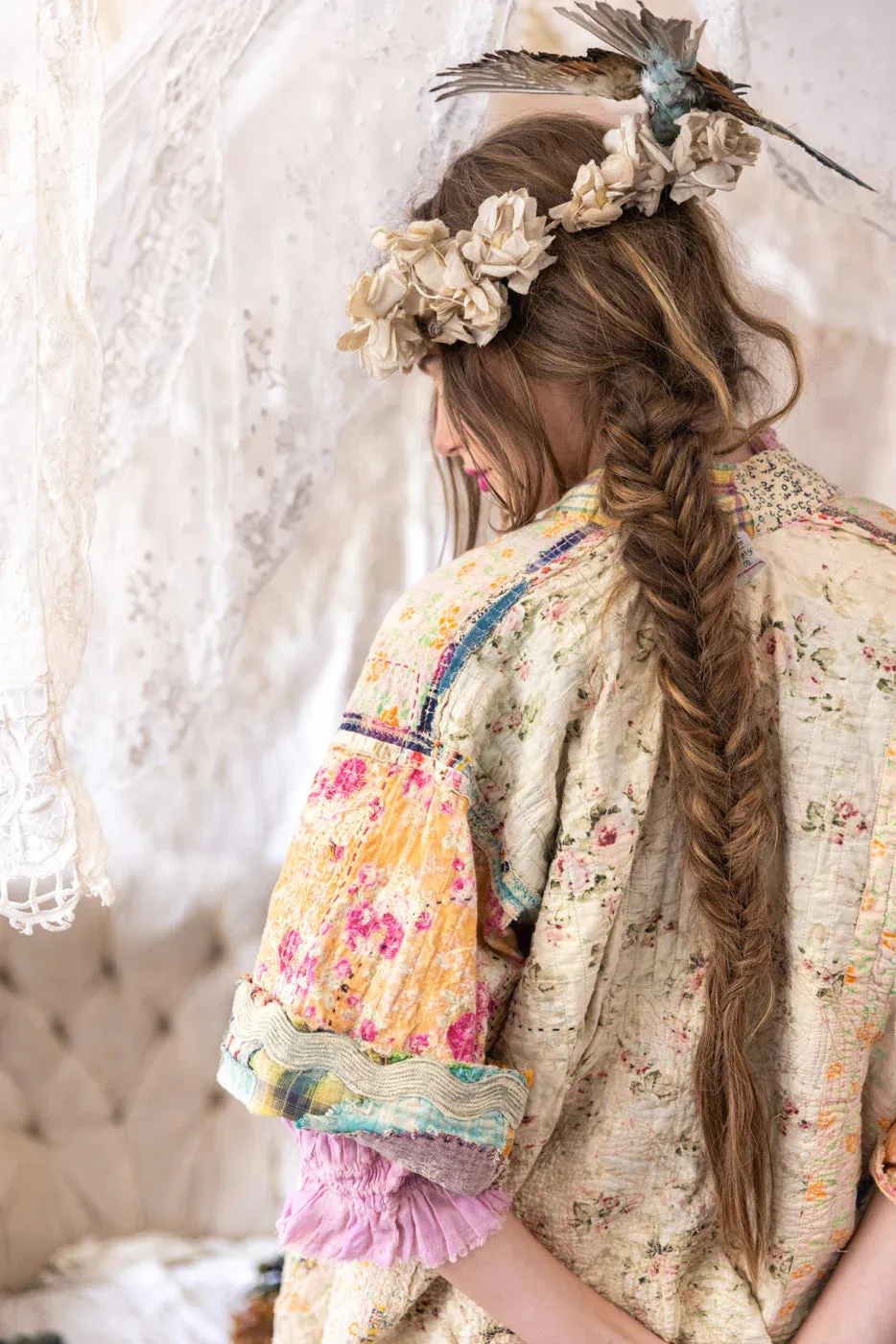 Magnolia Pearl Patchwork Decker Kimono