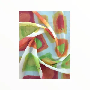 Maison Special Clearance Fruits Print Voile 140 cm