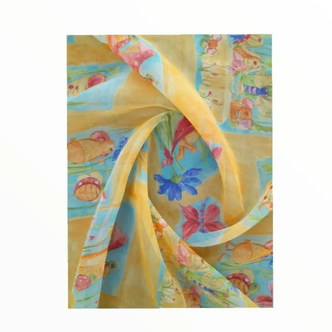 Maison Special Clearance Mr Mouse Print Voile Collection 140 cm