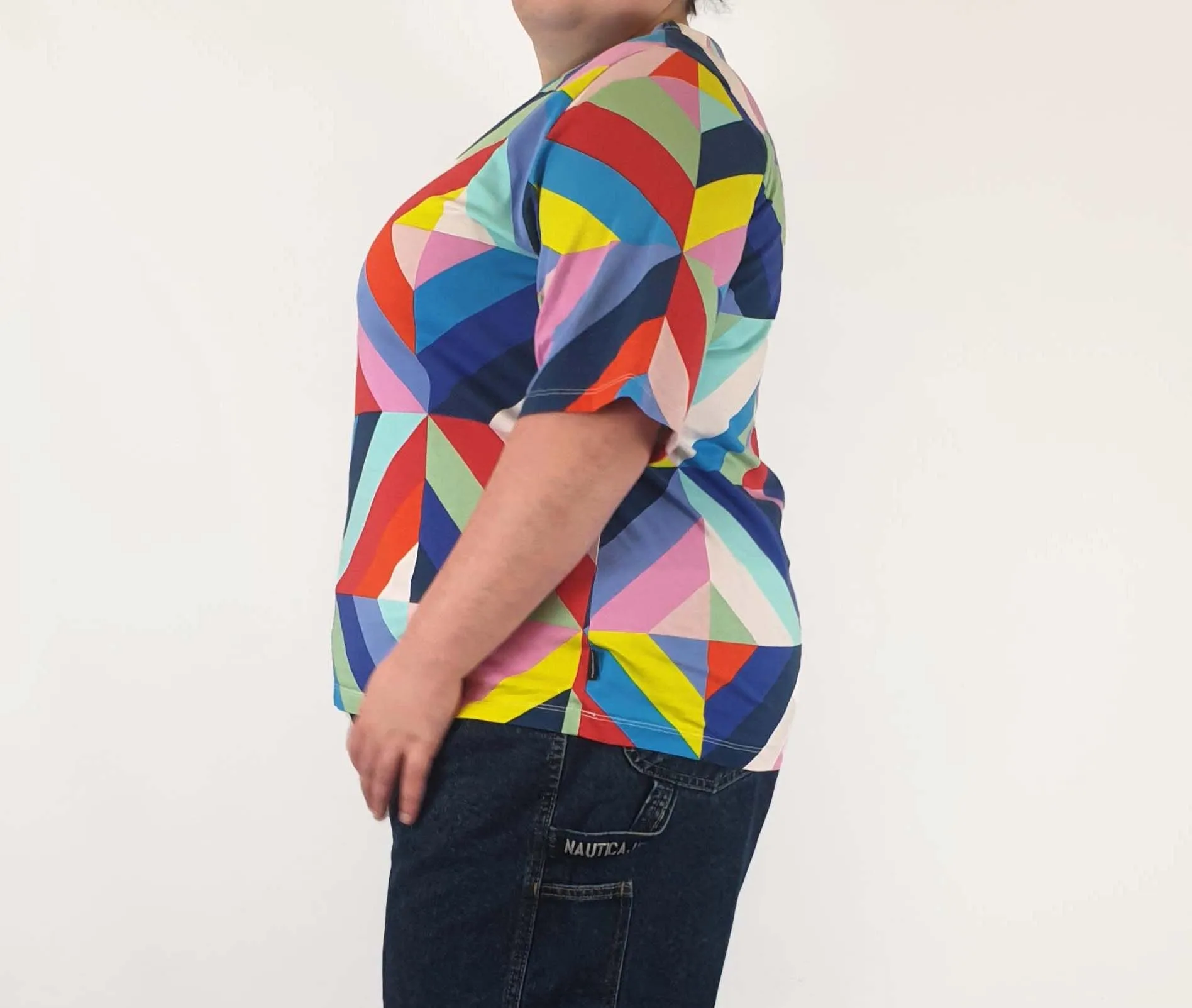 Marimekko   Uniqlo colourful striped tee shirt size XXL (teeny tiny mark)